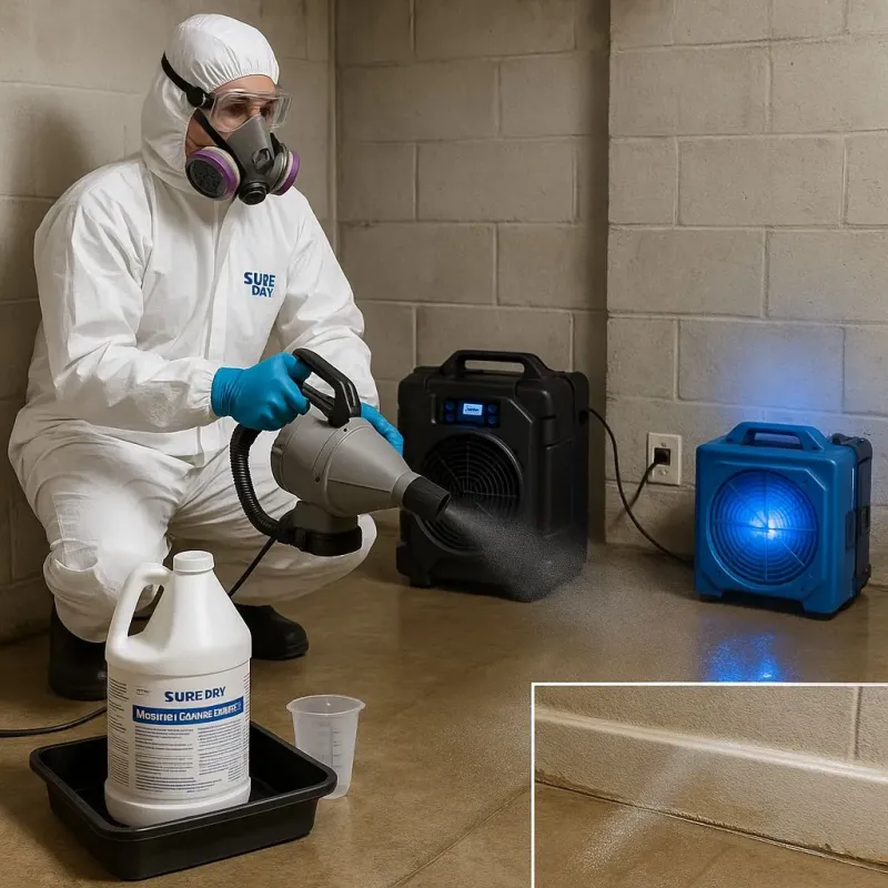 Sanitization and Odor Removal process in Wooster, OH